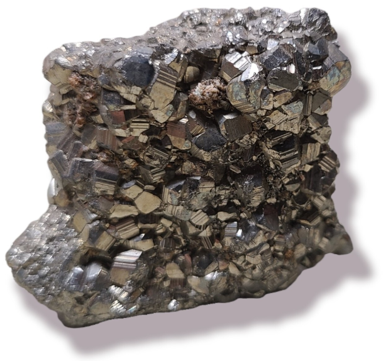 2 x 1-5/8″ PYRITE Cube Crystals Cluster – 85 grams.