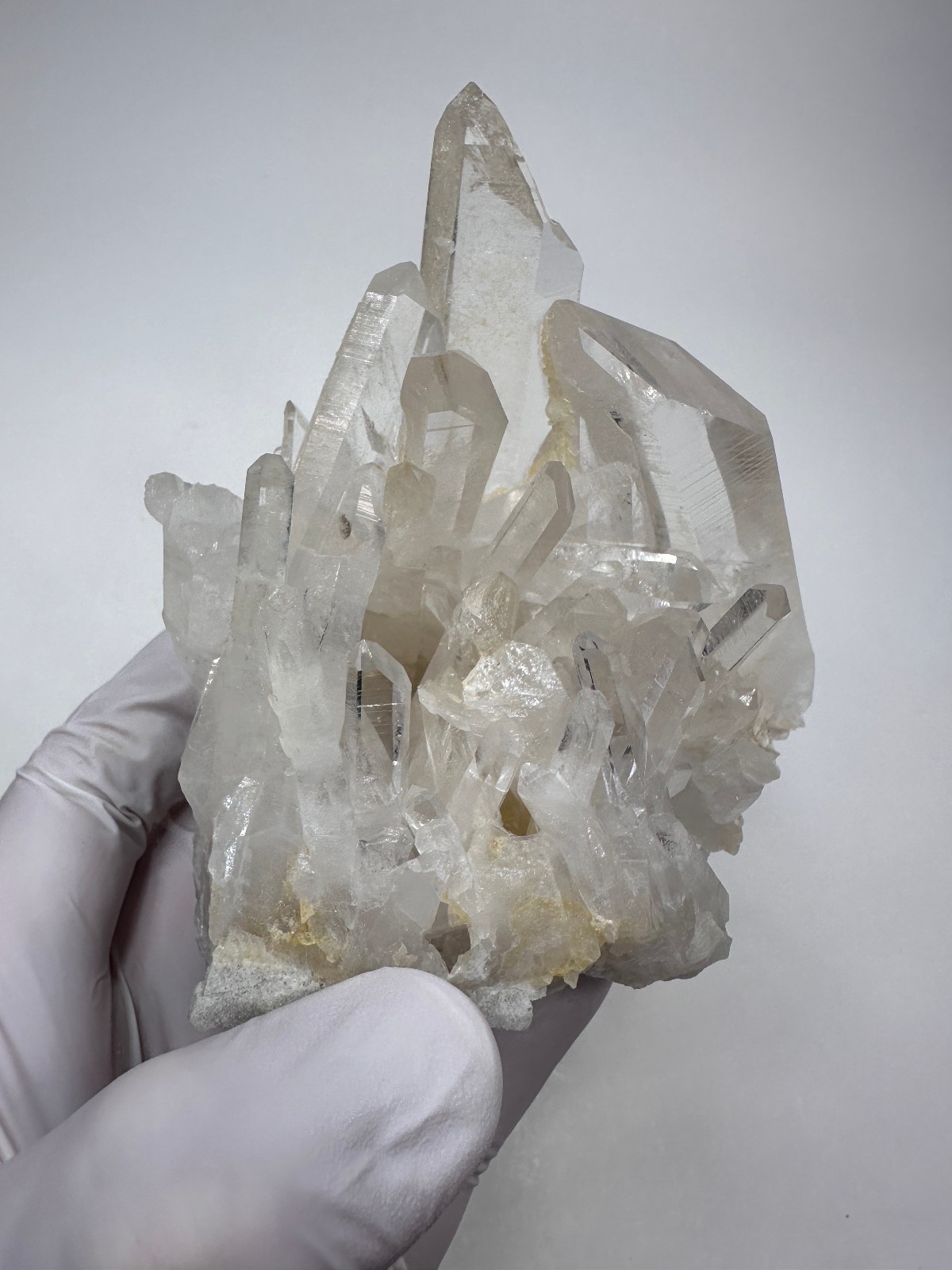 Top Quality Large Clear Arkansas Quartz Crystal Cluster