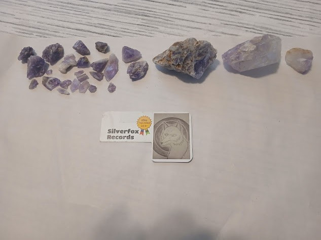 Mega 6LB (Over 250 pcs!) Natural Crystals Mineral Mixed Gemstones + BONUS LOOK!!