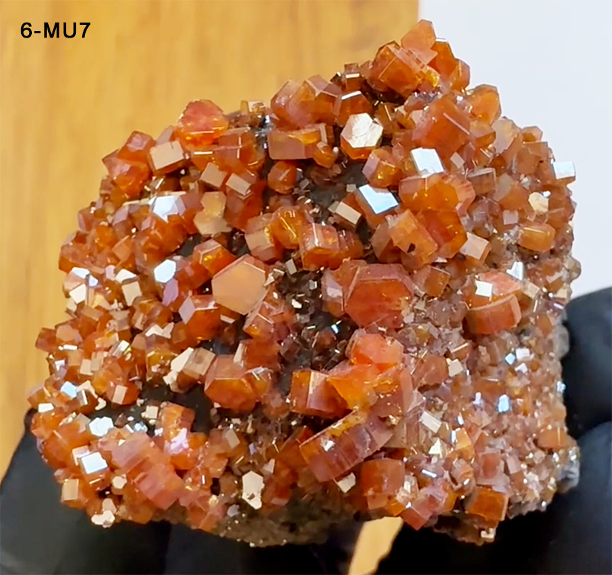 Vanadinite World Class Museum Specimen Nice 250g – US Seller! – See Video!