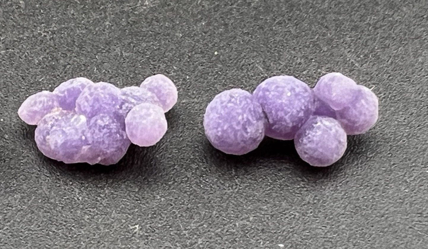 Botryoidal Amethyst Purple Berries – AKA Grape Agate from Sulawesi Indonesia