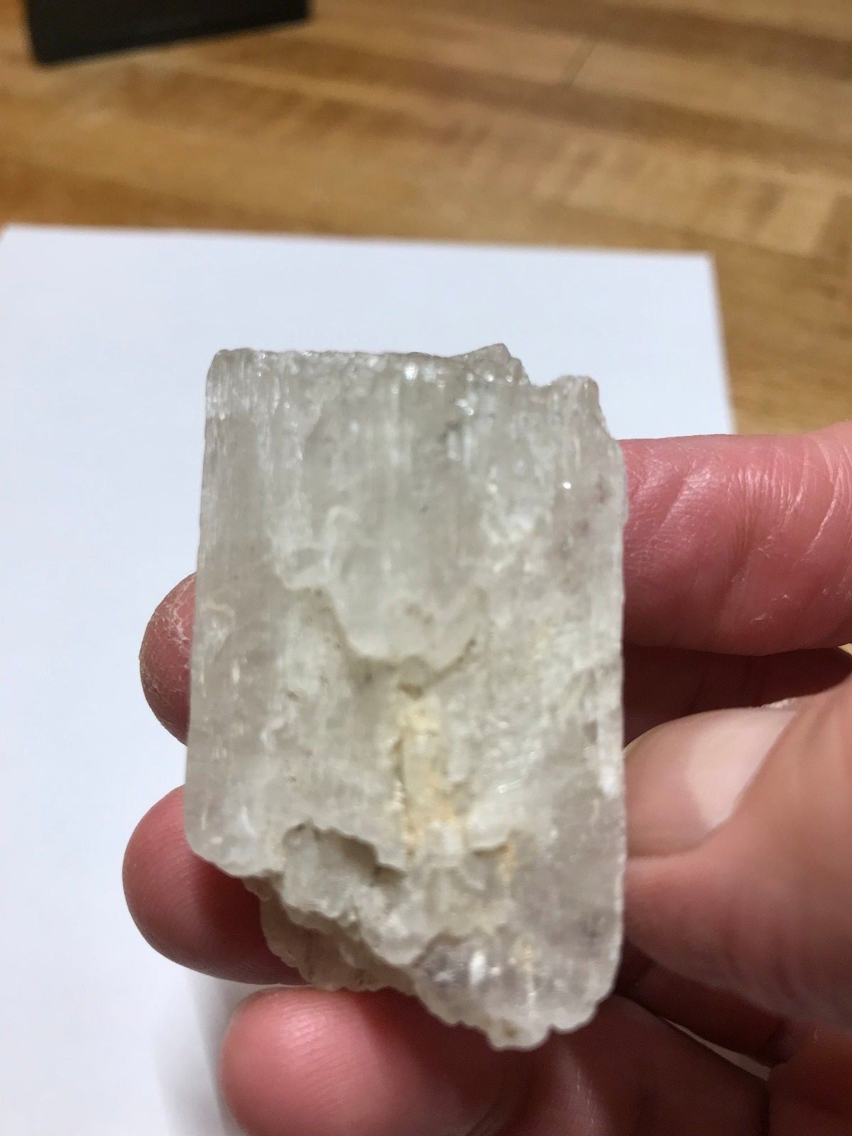 Rare Kunzite Crystal Mineral Gemstone Opaque B Grade Piece Specimen 002