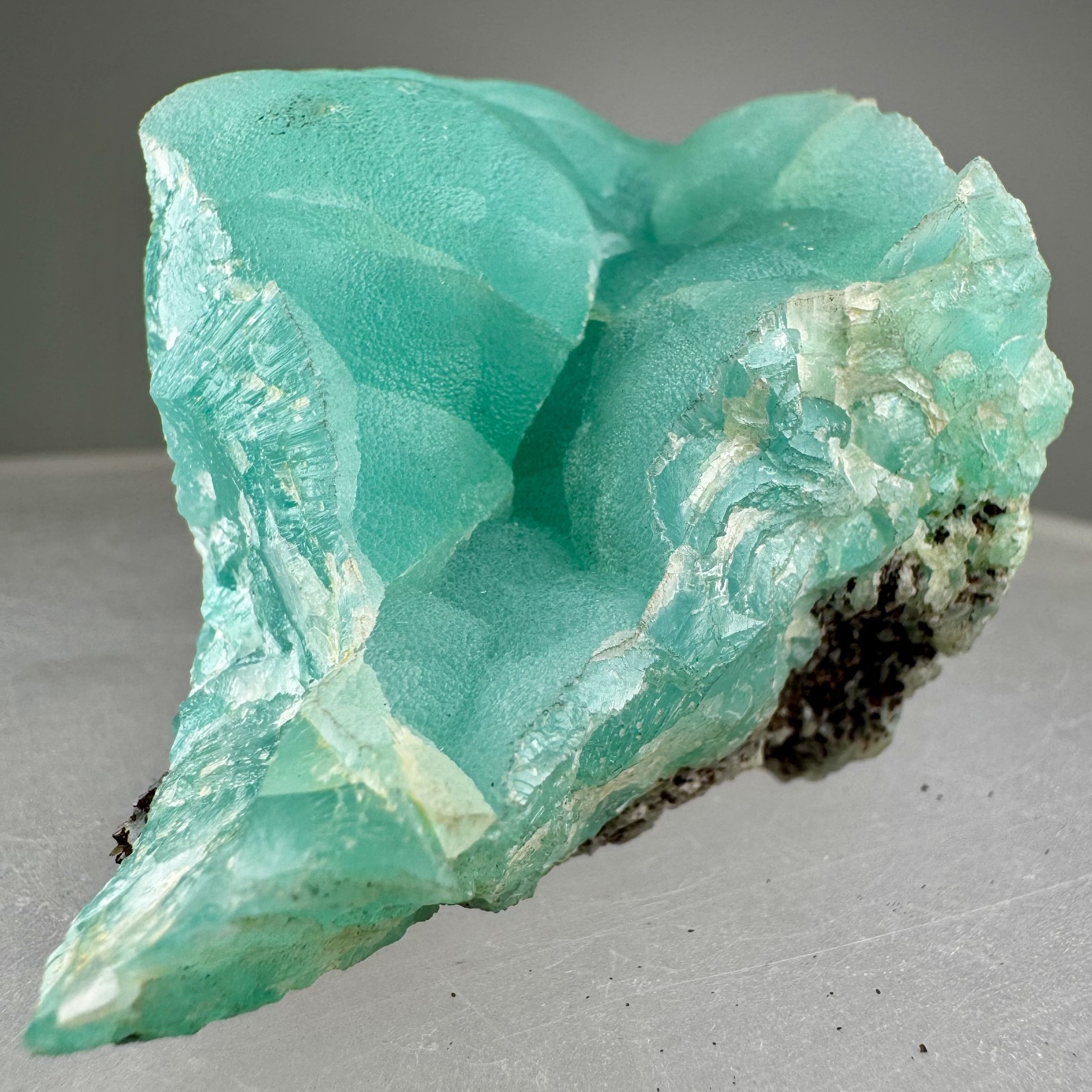 Fine Large Blue Smithsonite: Kelly mine, Magdalena, Socorro Co., New Mexico
