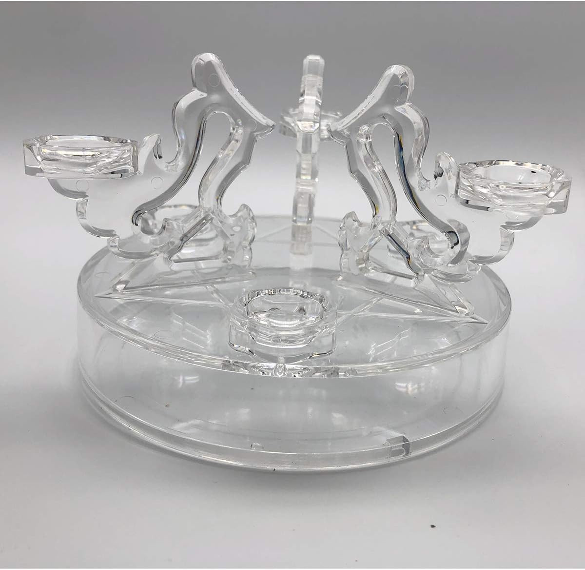 Acrylic Crystal Ball Base Display Stand Transparent Glass Sphere Ball Holder
