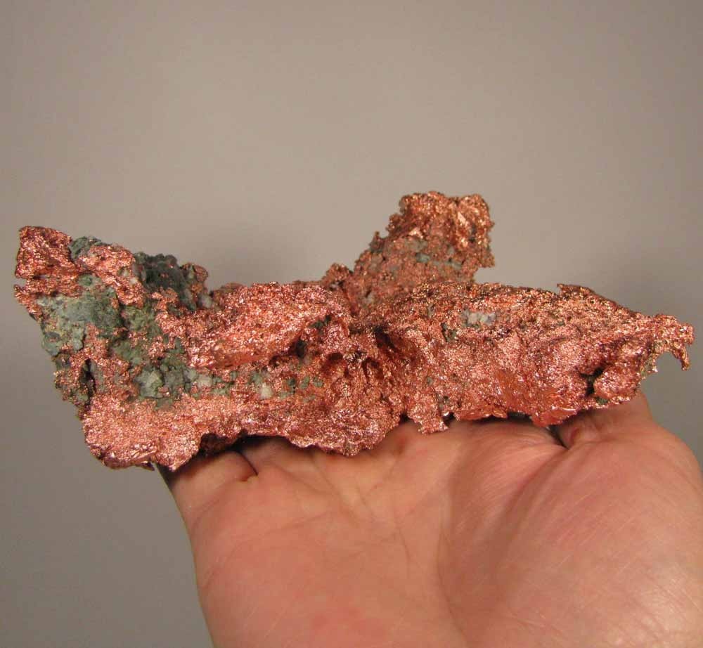 6″ Rough NATIVE COPPER Specimen – Keweenaw Peninsula, Michigan – 2.9 lbs.