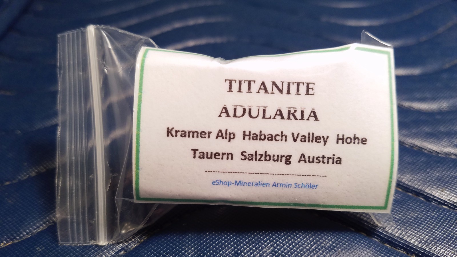 SiG: Lustrous Honey Golden Titanite Crystal on Adularia Cluster from Austria