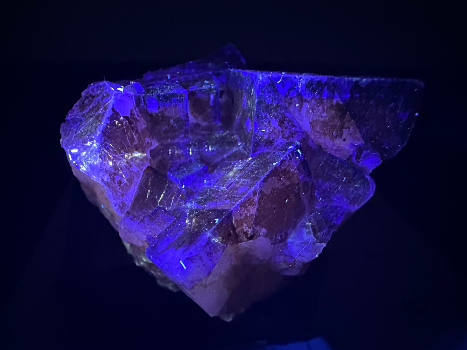 ➤ 2-1/2″ LIGHT PURPLE FLUORITE on AMBER FLUORITE Cave In Rock Illinois VIDEO➤473