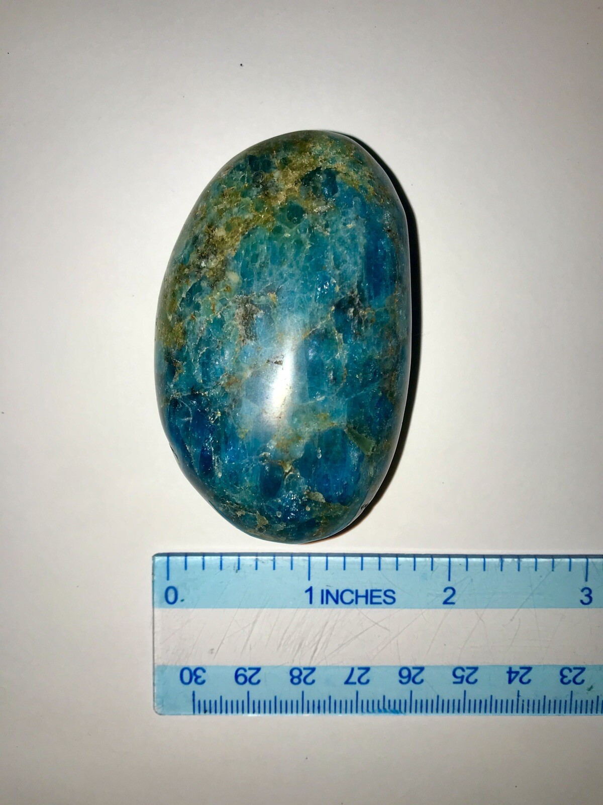 Blue Apatite Crystal Stone Rock Healing Crystals Yoga Reiki Meditation 2″ ZENDA