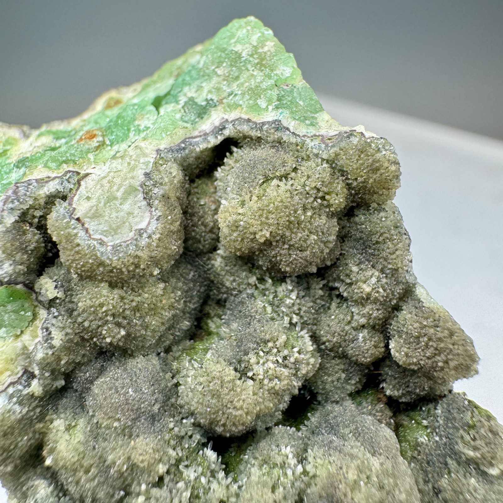 Beautiful Solid Green Smithsonite: Tsumeb Mine, Tsumeb, Namibia- Unusual!!