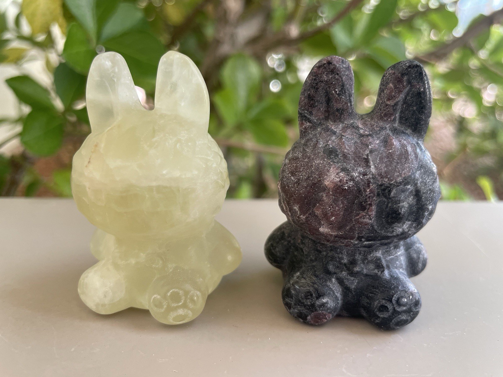 2 1/2″ Labubu Crystal/Gemstone Carving Garnet,Cittrine,Rose Quartz (Price For 1)