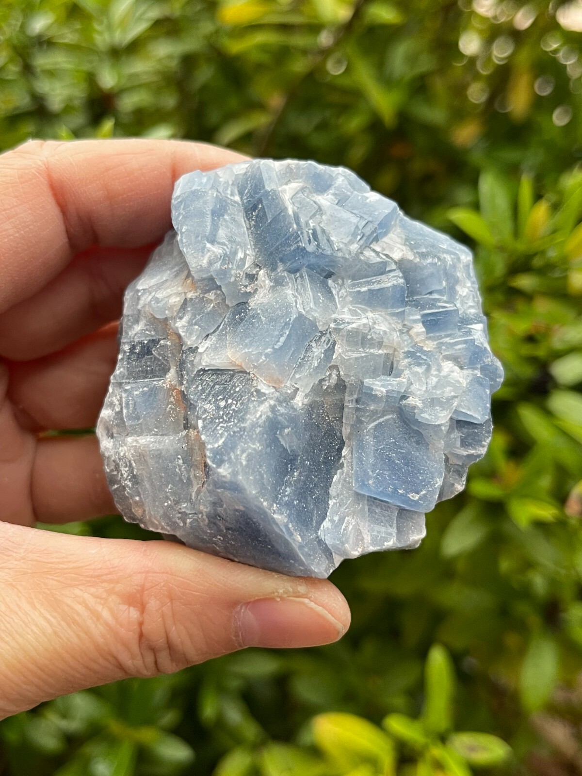 Grade A+ Large Blue Calcite Rough Natural, 2-3″ Blue Calcite, Wholesale Bulk Lot