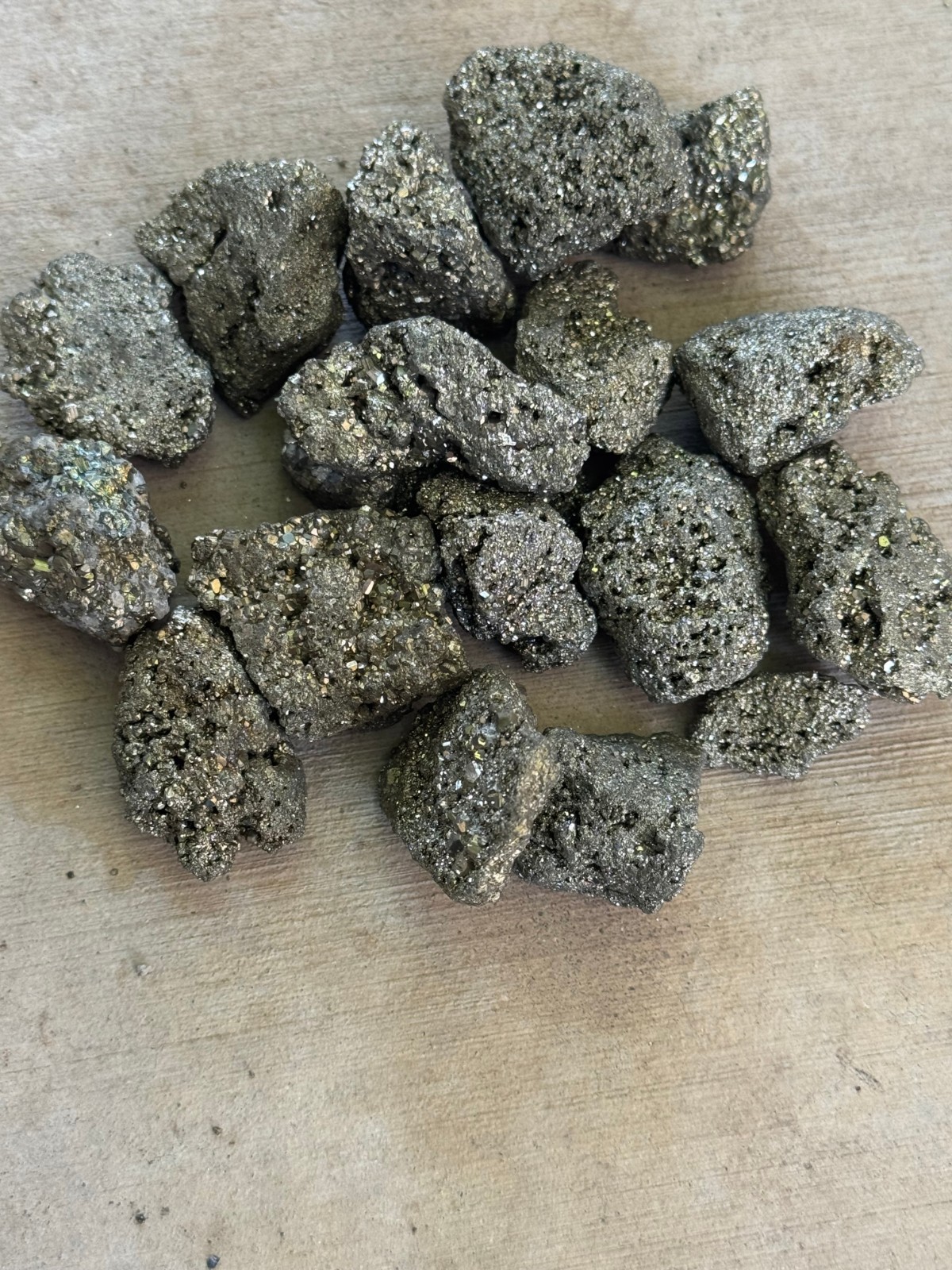 IRON PYRITE (FOOLS GOLD) MINERAL 1 LB