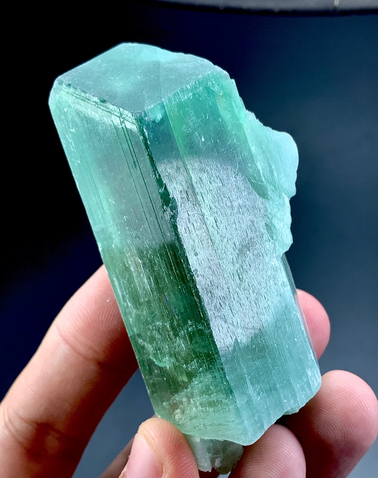 624 Carat Hiddenite Kunzite Crystal Specimen From Afghanistan