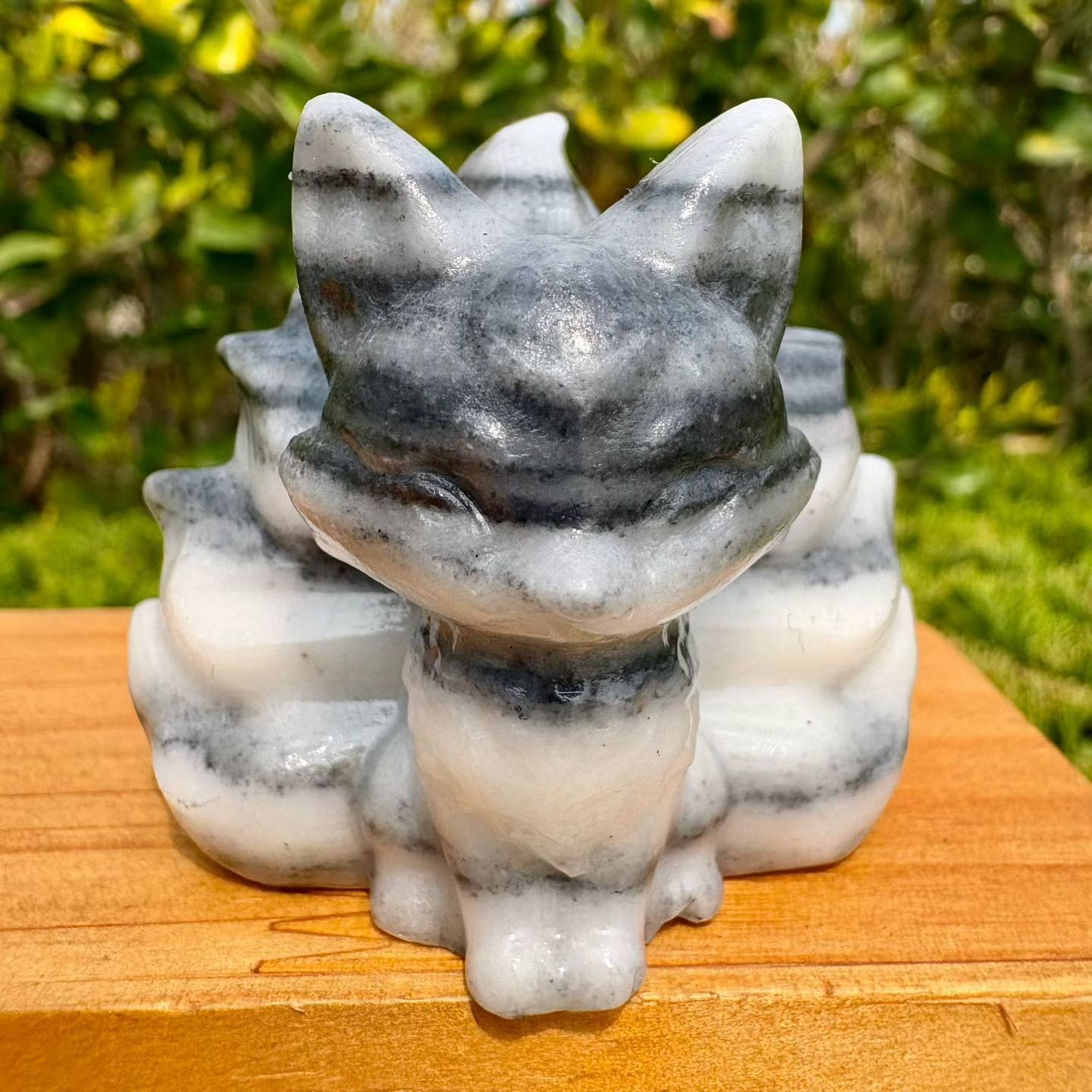 1pc Natural Mixed Fox Quartz Carved Skull Crystal Reiki Healing Gift Decor
