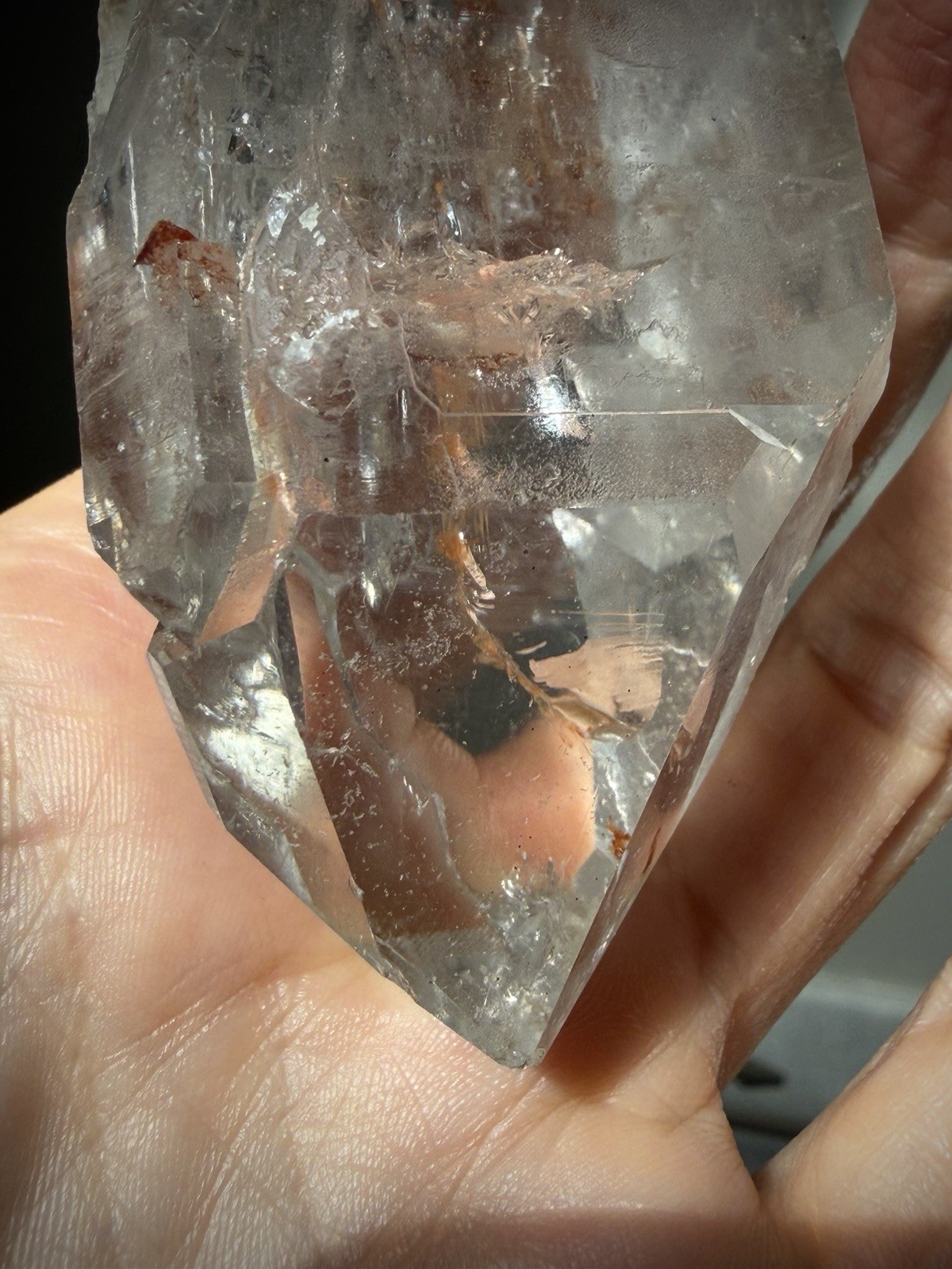 Cathedral Quartz Crystal Iron Quartz Glassy Quartz Window Quartz Brazil Crystal