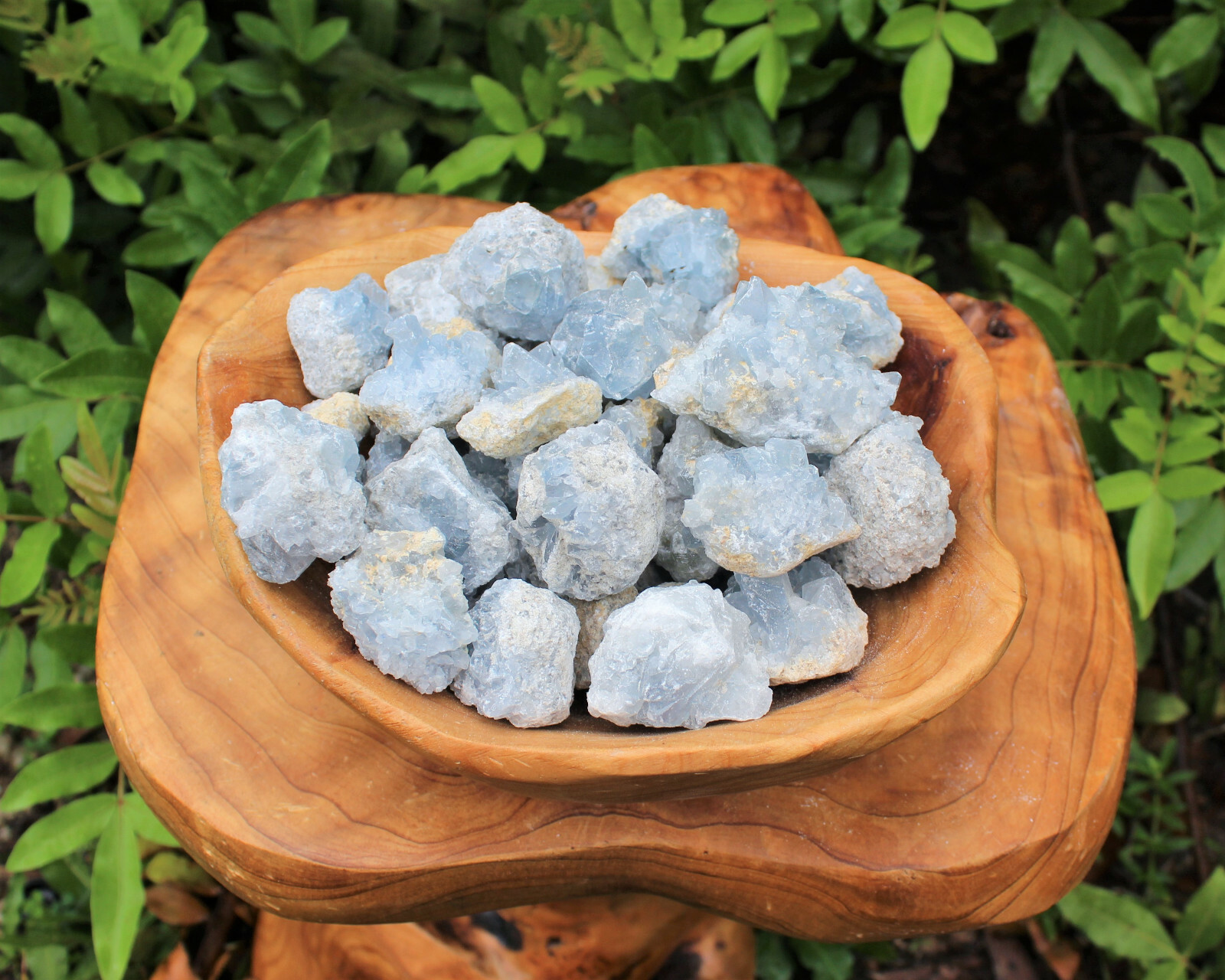 Mini Celestite Crystal Cluster Bulk Wholesale Lots (Sky Blue Celestite Druze)