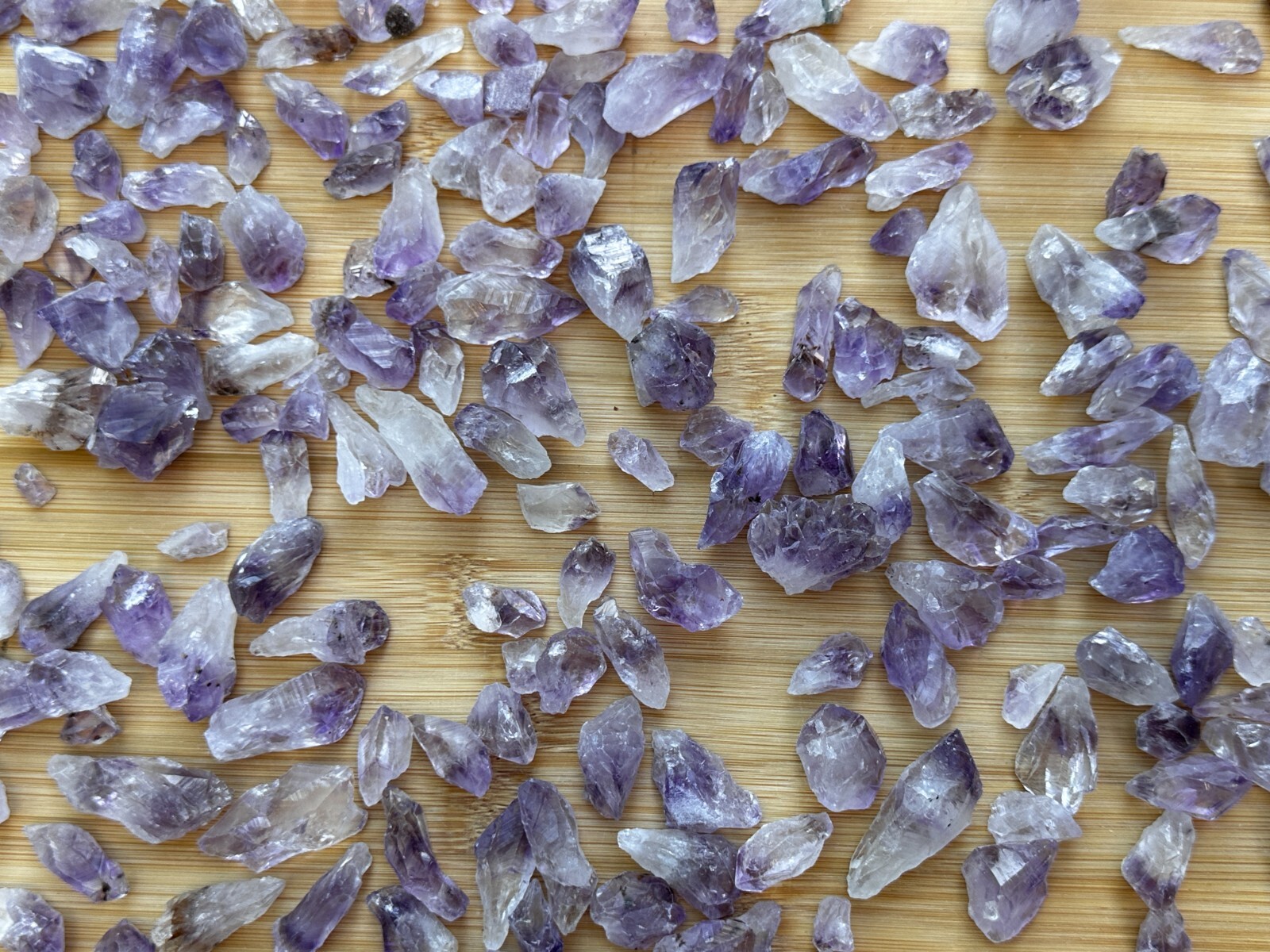 0.5″ – 1.25″ Brazilian Rough Amethyst Point/Stone, Raw Amethst Healing Crystals
