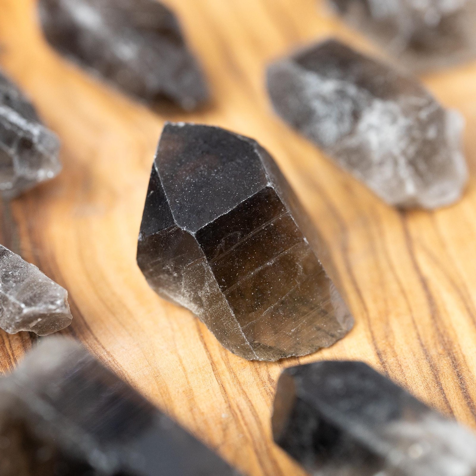 Smoky Quartz Point Natural Smoky Quartz Crystal Rough Specimen Gift Decor