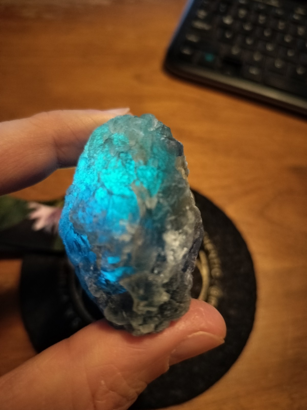 Blue & Green Fluorite from the Mauterndorf Quarry in Salzburg, Austria * Large