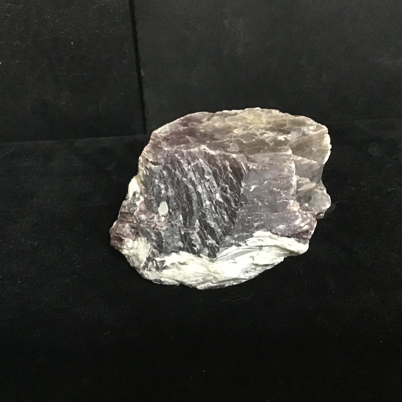 Purple Lepidolite Mica Specimen A Type Of Mica Lilac-Gray Coloring.