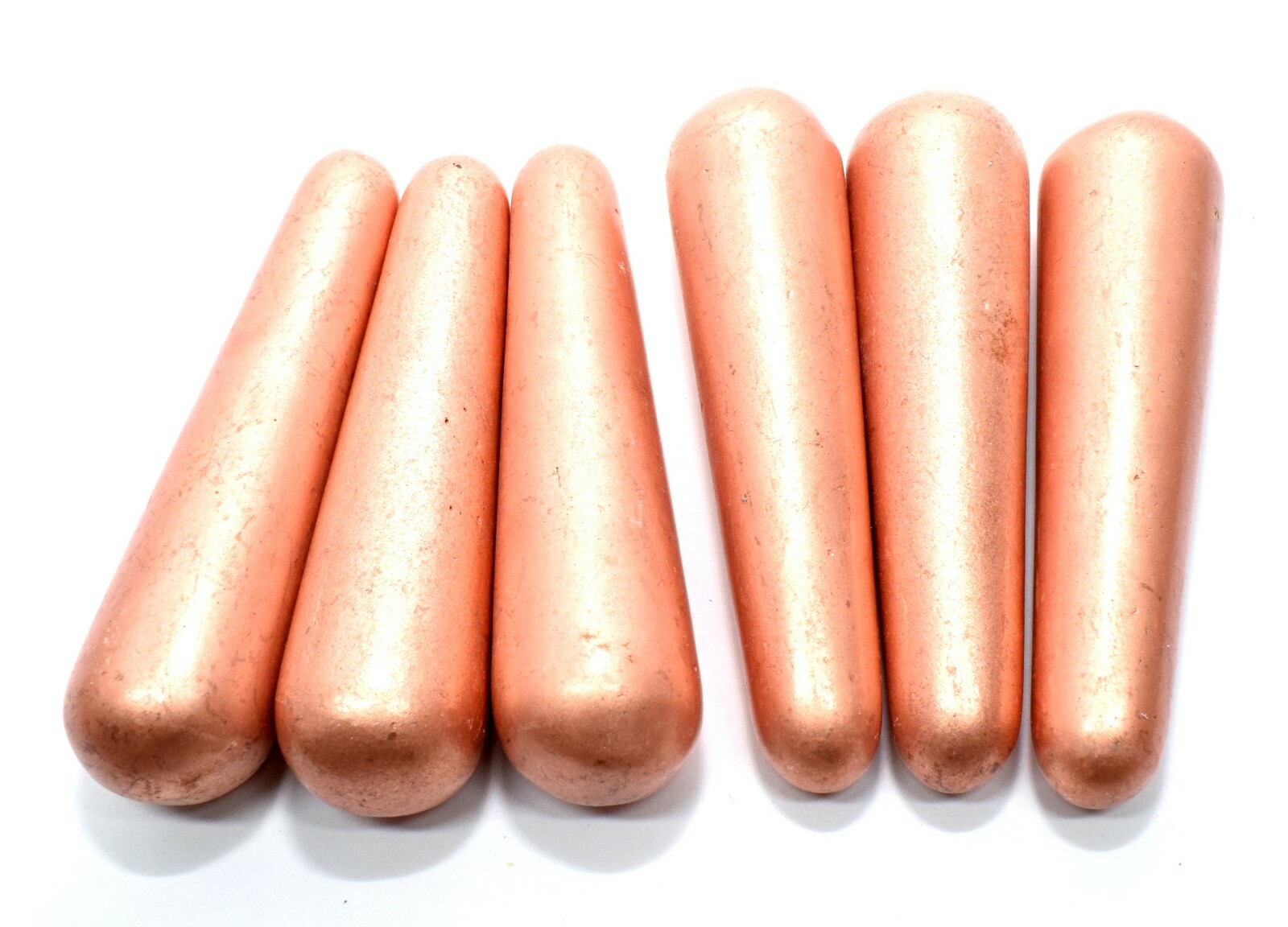 3.5″ Native Michigan Solid Copper Crafted into Metal Massage Wand Point (1PC)