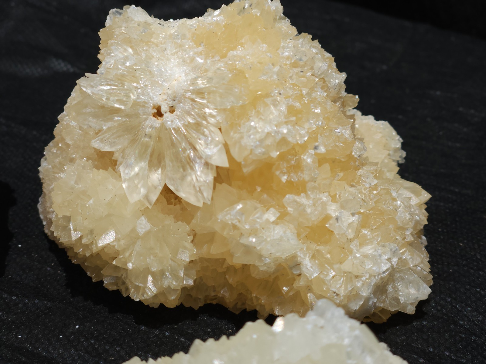 Florida Calcite Crystal Collection 5 pieces LOT Honey Clusters UV Mineral
