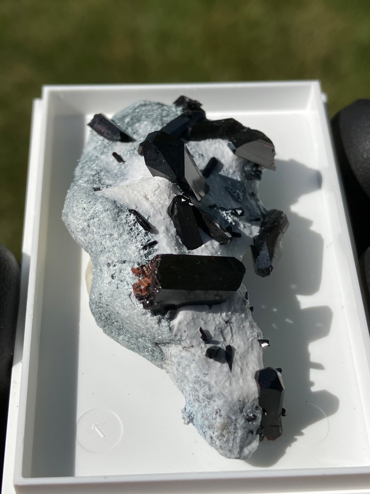 Neptunite Benitoite Mine, New Idria District, San Benito County, California, USA