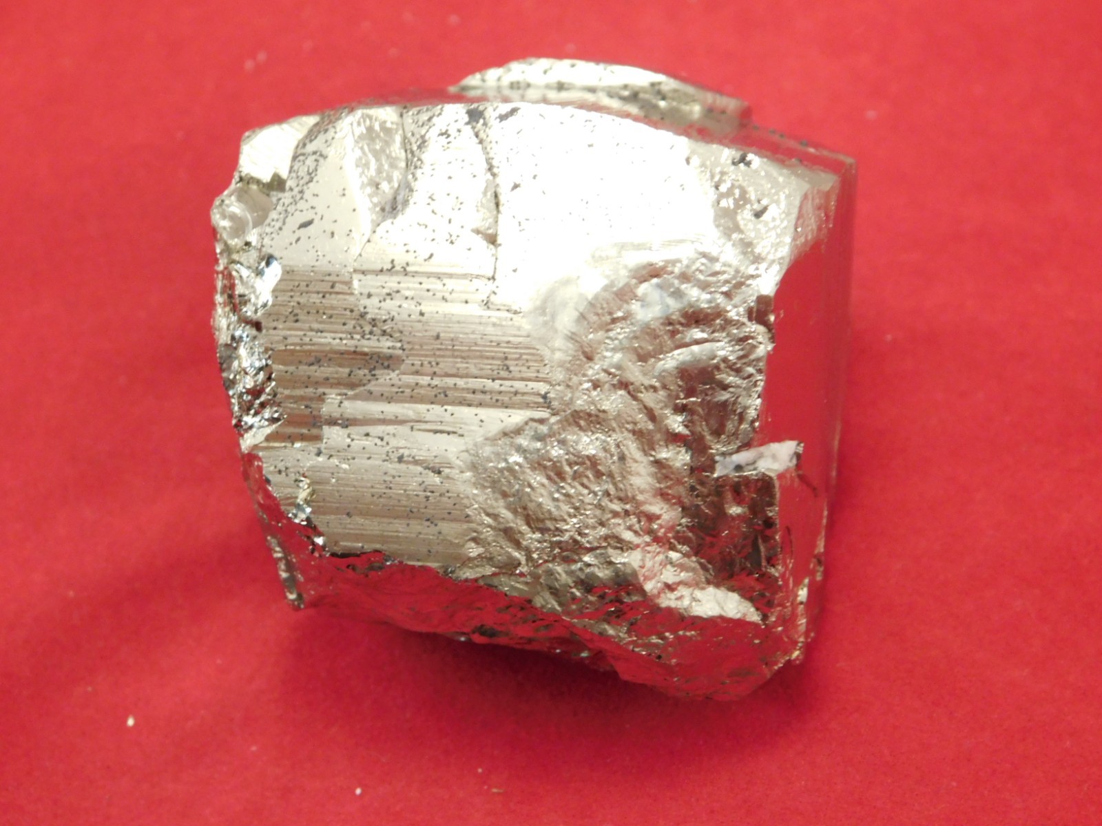 Larger! 100% Natural Pyrite CUBE Cluster Huanzala Mine Peru 358gr