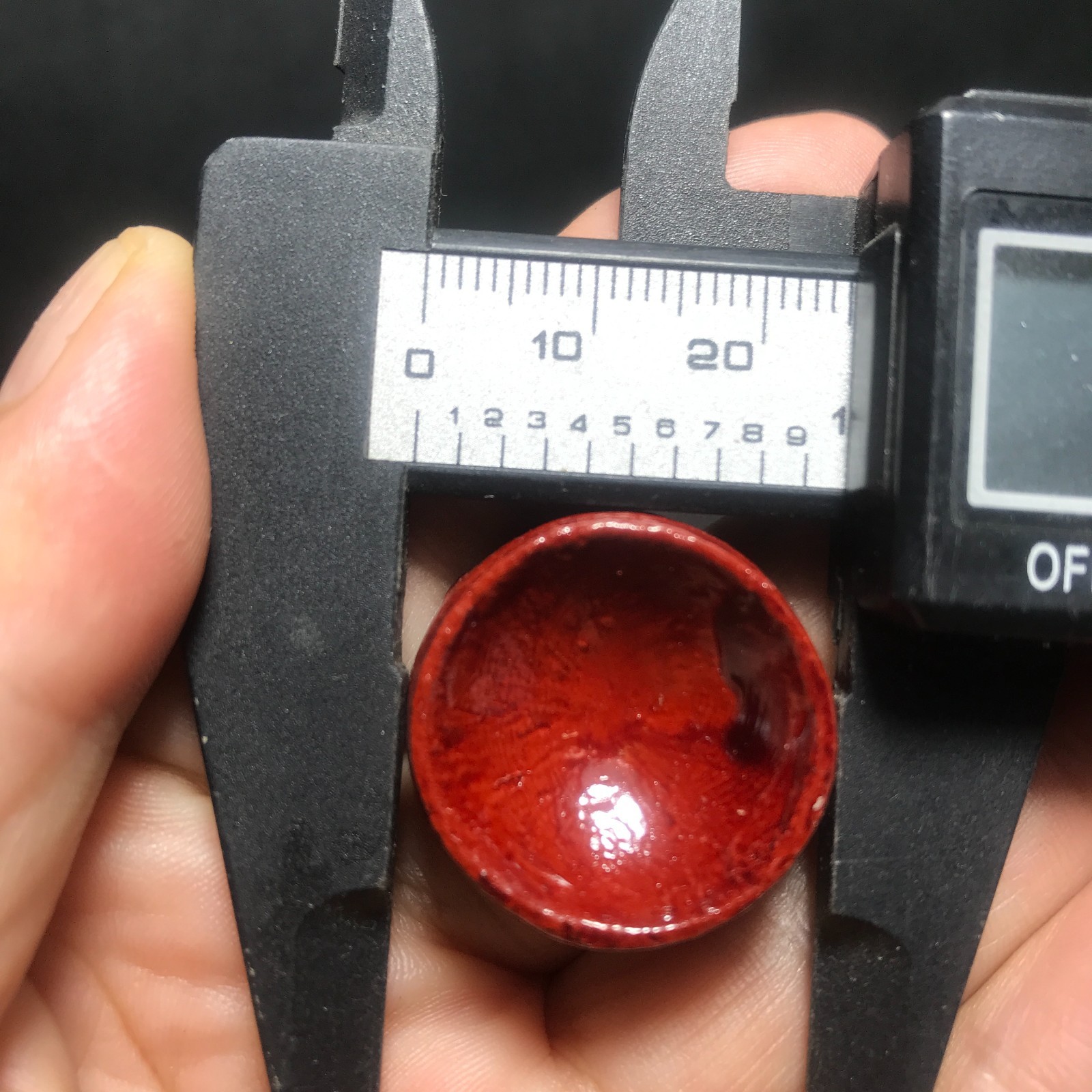 10pcs 10pcs Red Wood Display Stand For 25MM Crystal Ball Sphere Holder wholesale