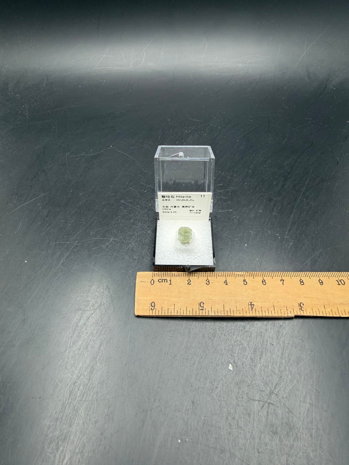 0.5g Milarite From Huanggangliang Mine Inner Mongolia China