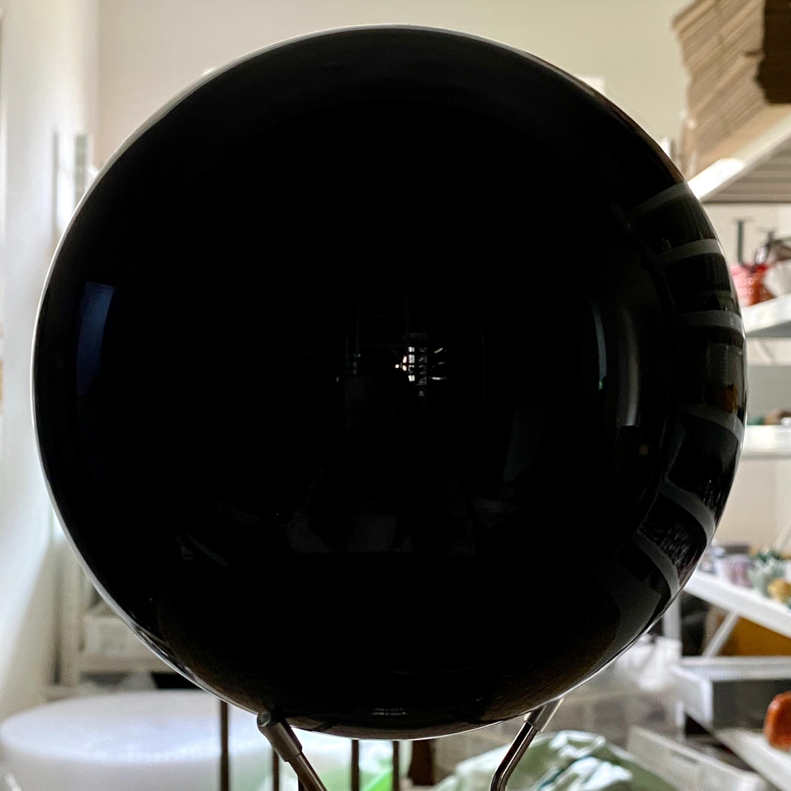 11.9 lb Natural Obsidian Crystal Ball Polished Sphere Psychic Reading