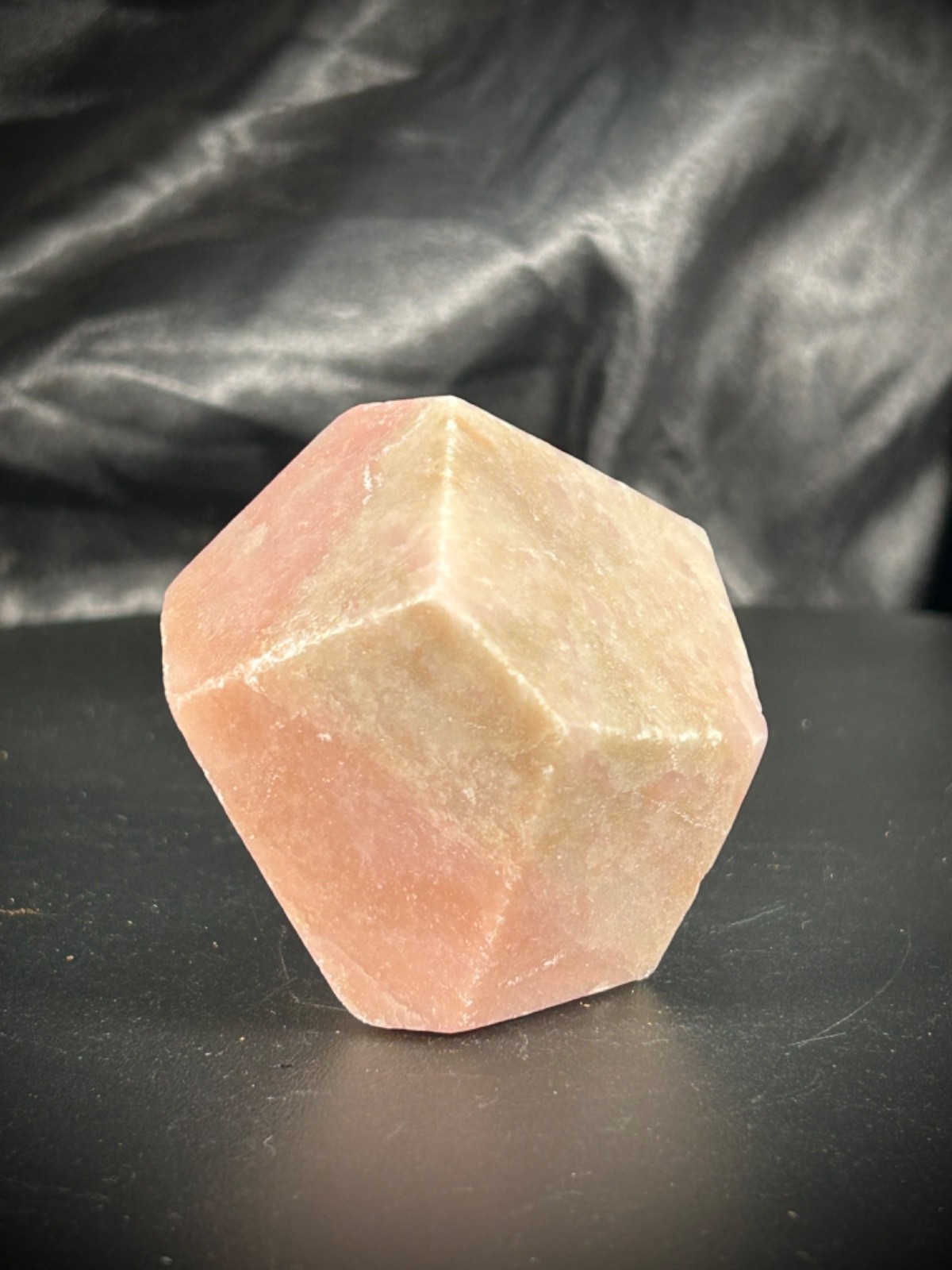 2.43″ Pink Opal Geometric Freeform 6.6oz (187 grams)