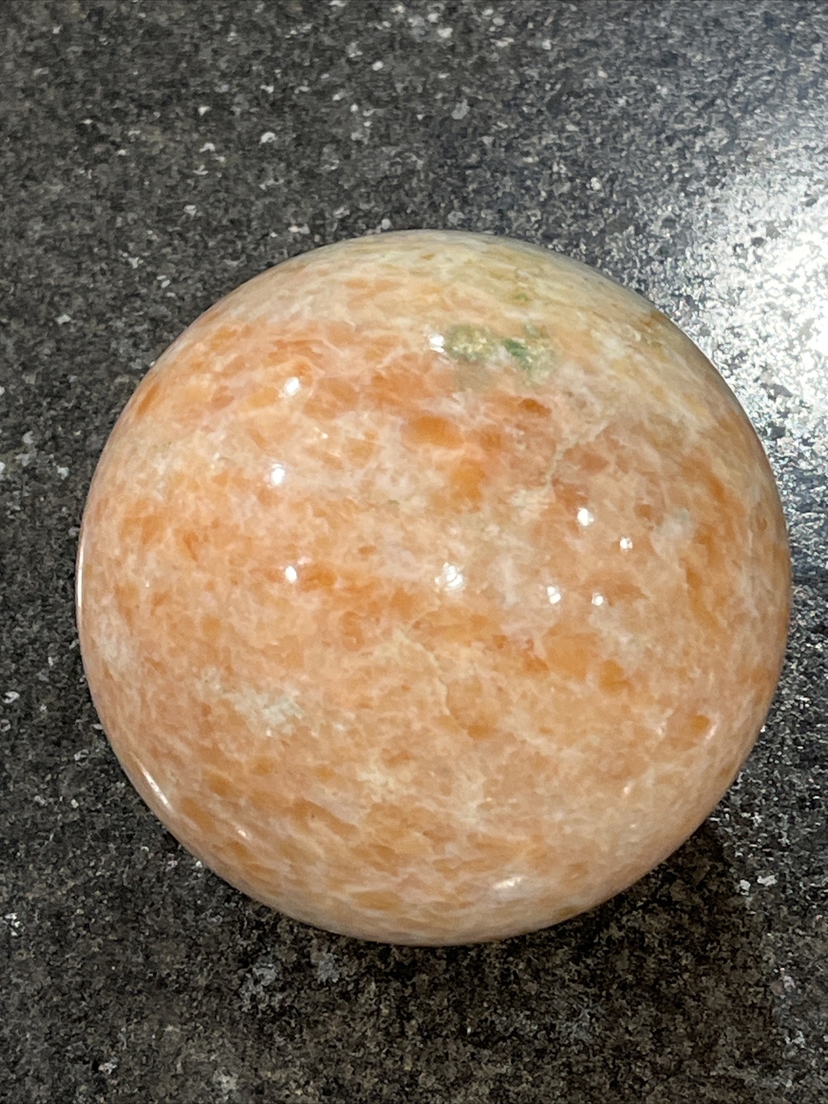 Large 1576g (3.75lb) Sunstone Quartz Crystal Sphere Polished Healing Stone🔥