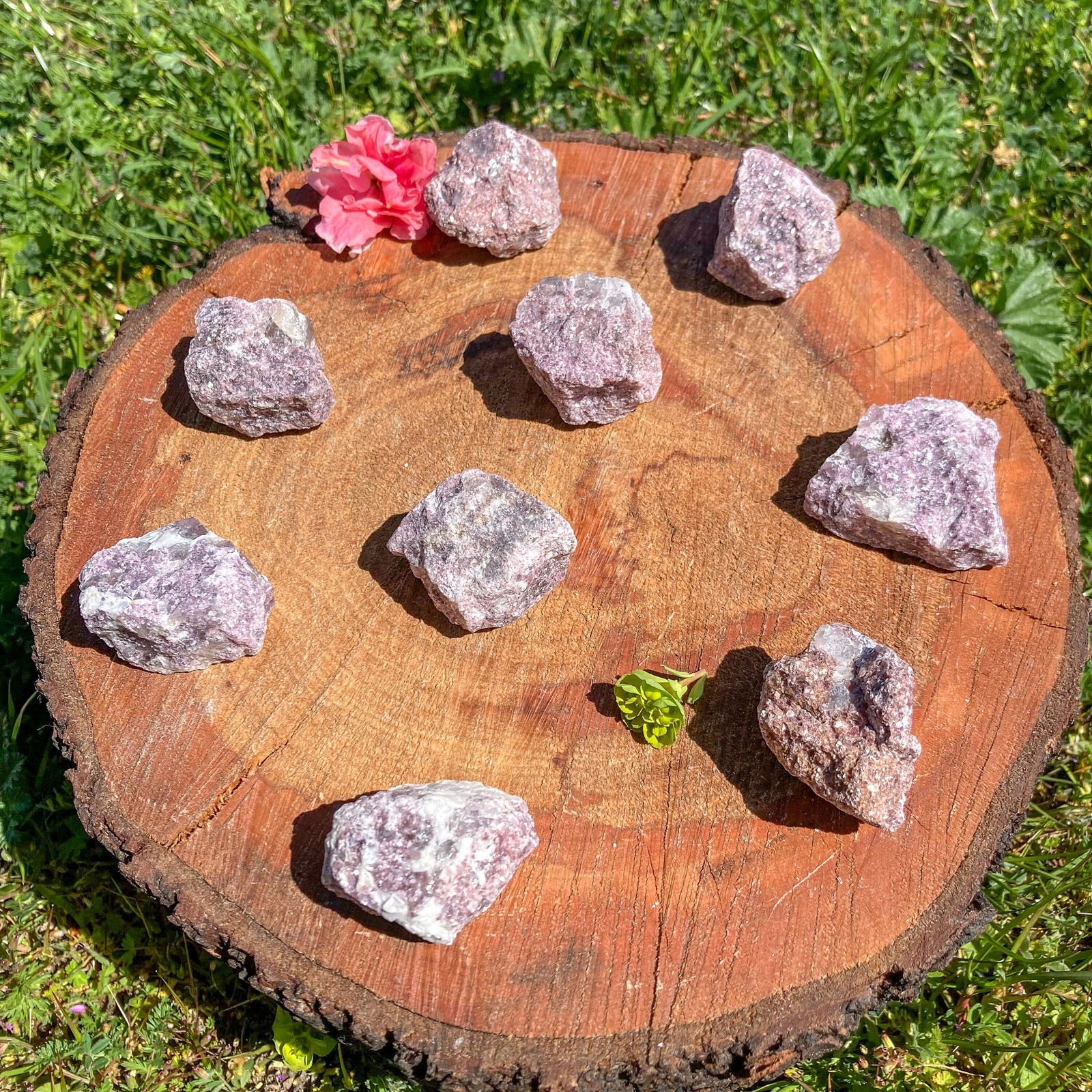 Rough Lepidolite Crystal / Stress Relief / Tranquility / Dreams / Lithium
