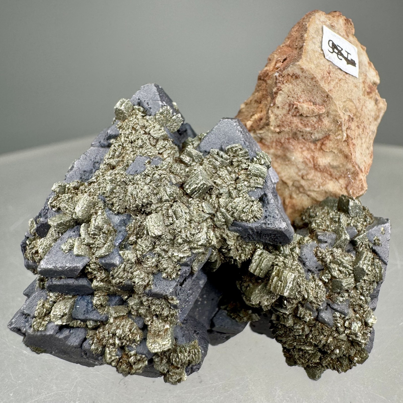 Galena, Marcasite: Picher Field, Tri-State Mining District, USA