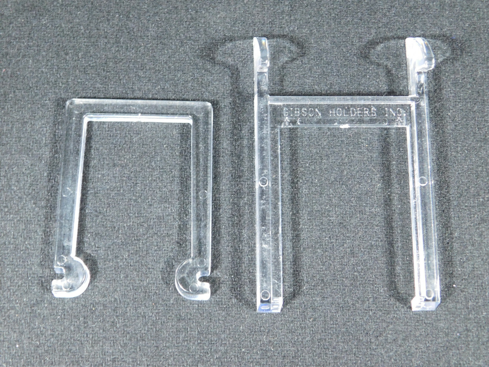 Easel Display Stand Small Size Adjustable Two Piece Clear Plastic
