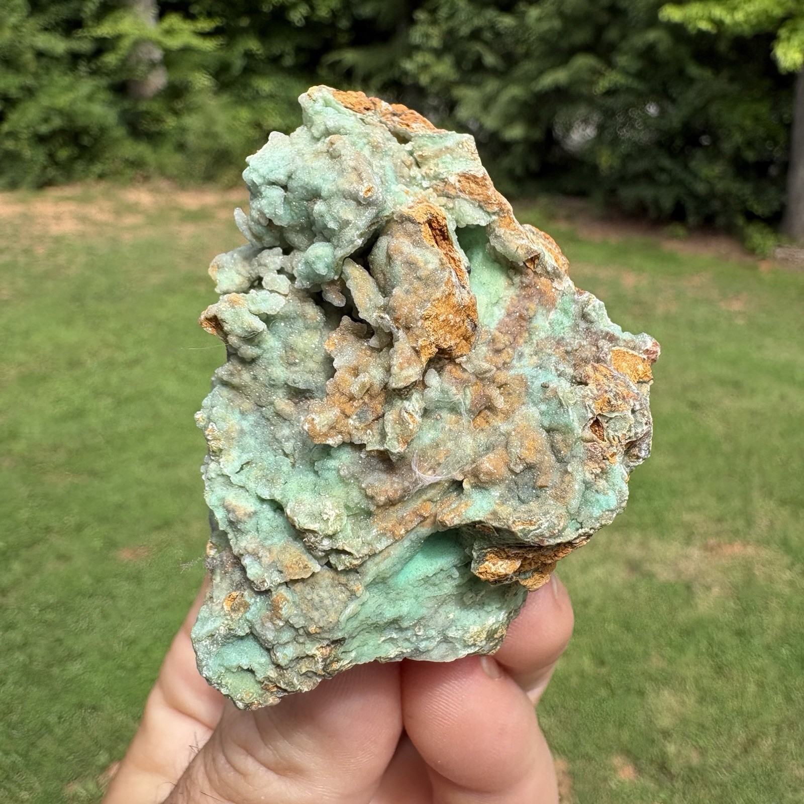 Lot Of 8 Natural Garnierite Mineral Nickel Ore Specimen