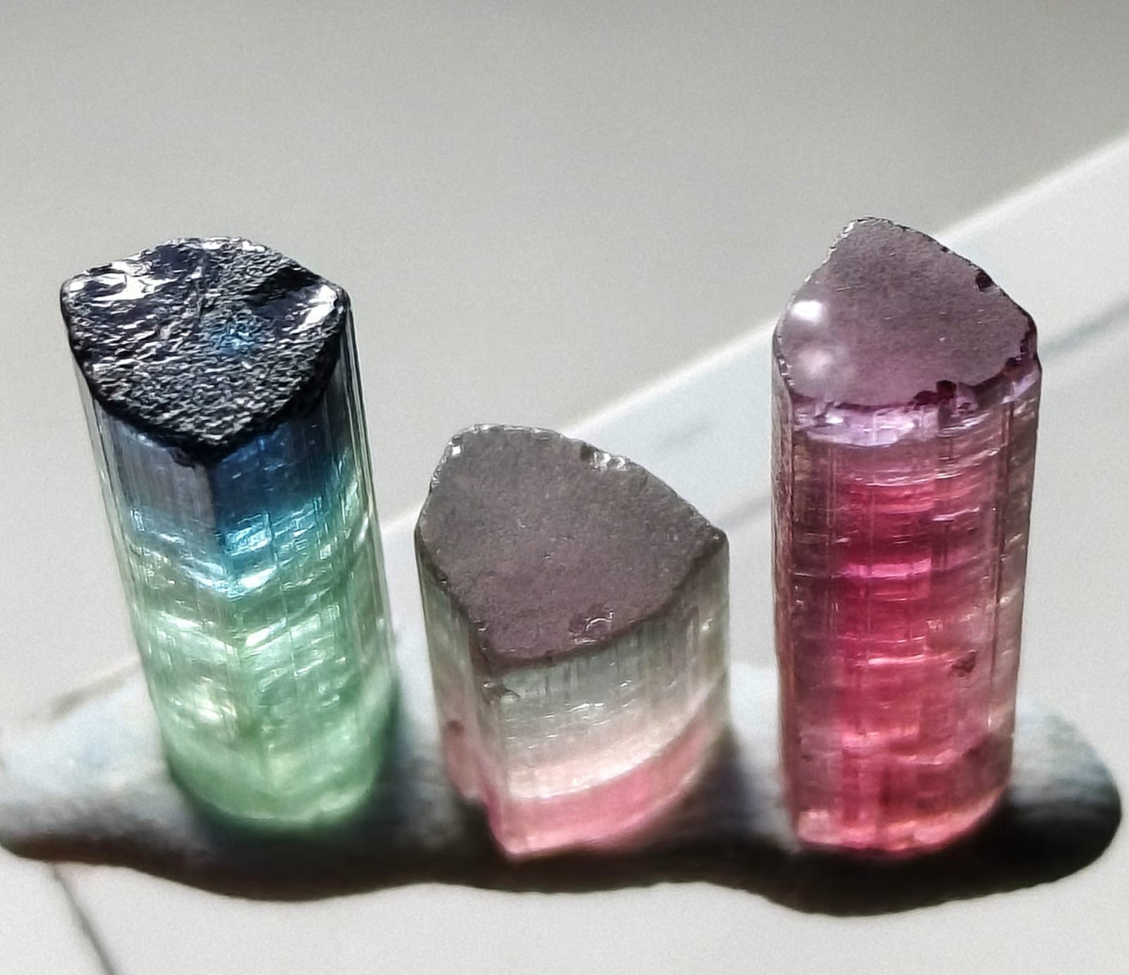 Naturel Top Quality Multicolor Tourmaline Crystal From Afg