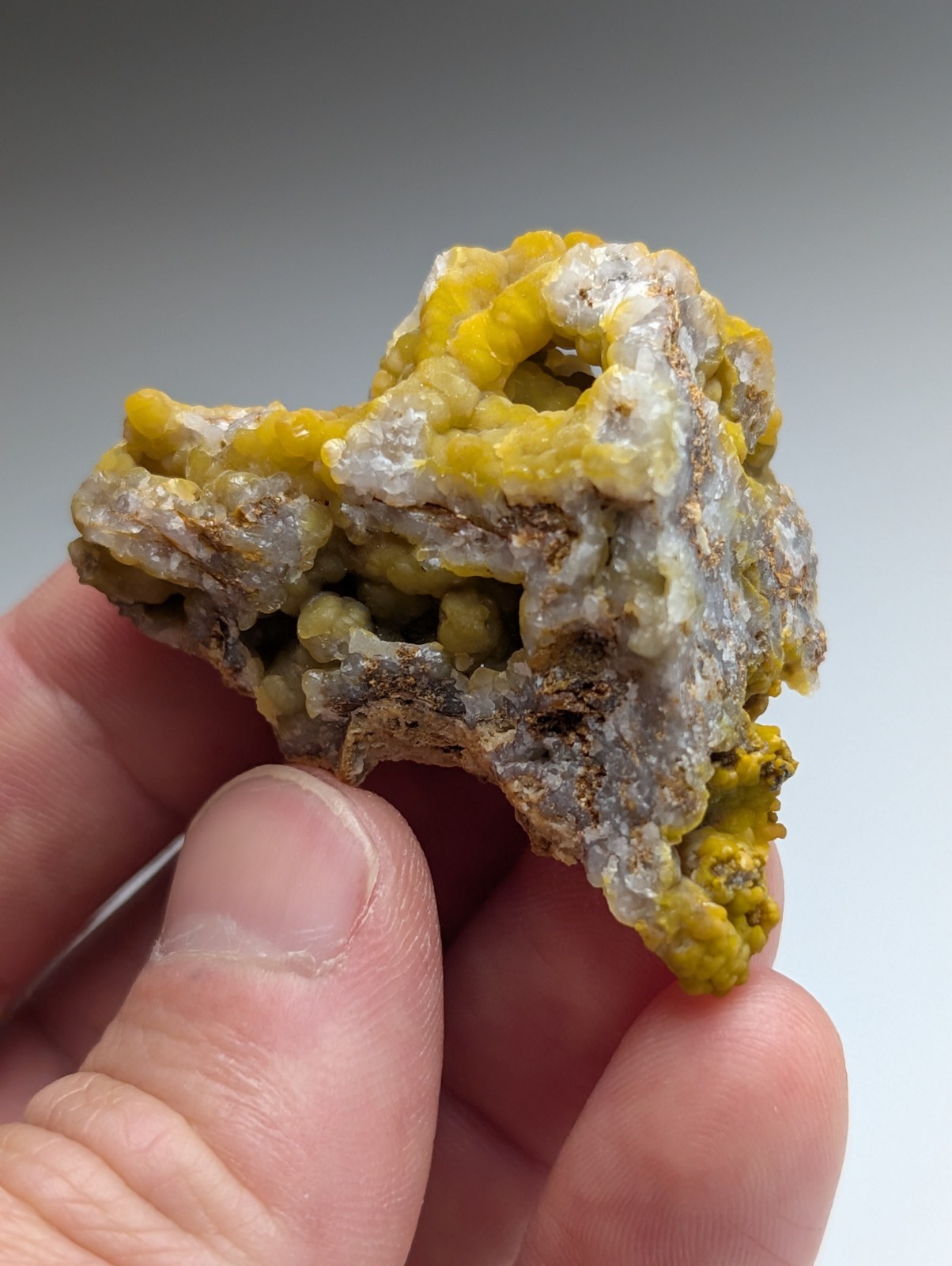 Turkey Fat Smithsonite, Rush Mining District, Marion Co, Arkansas, UV Reactive!!