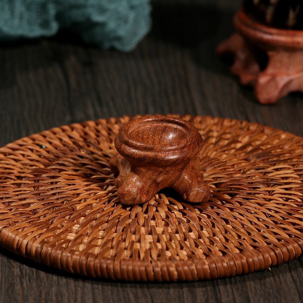 Wood Display Stand Base For Crystal Ball Holder Sphere Globe Branch Home Decor
