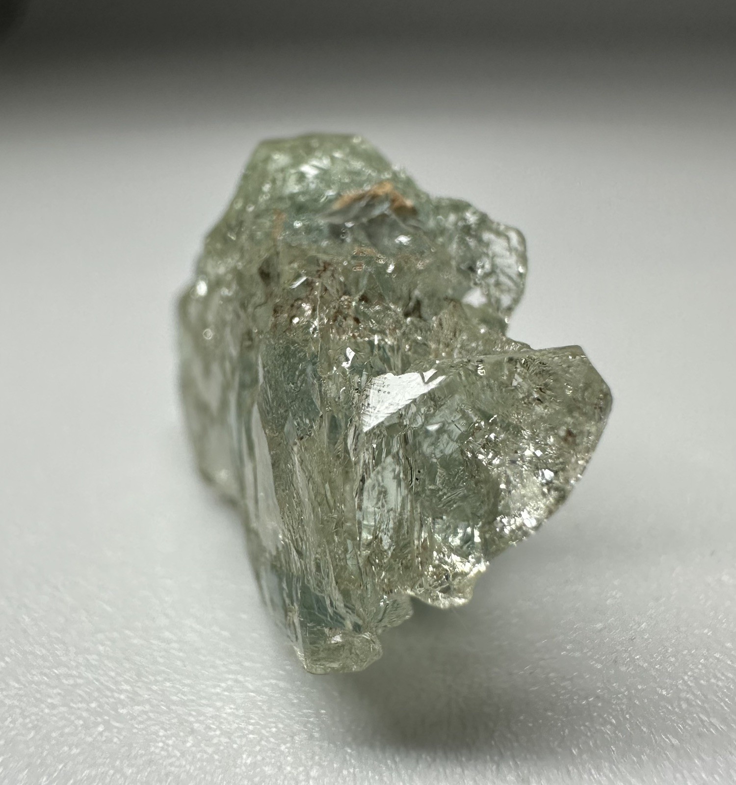 Unique Multicolor Beryl Crystal With Etching From Brazil (See Description)