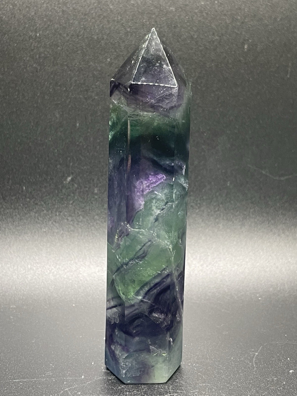 Rainbow Fluorite Tower 190g