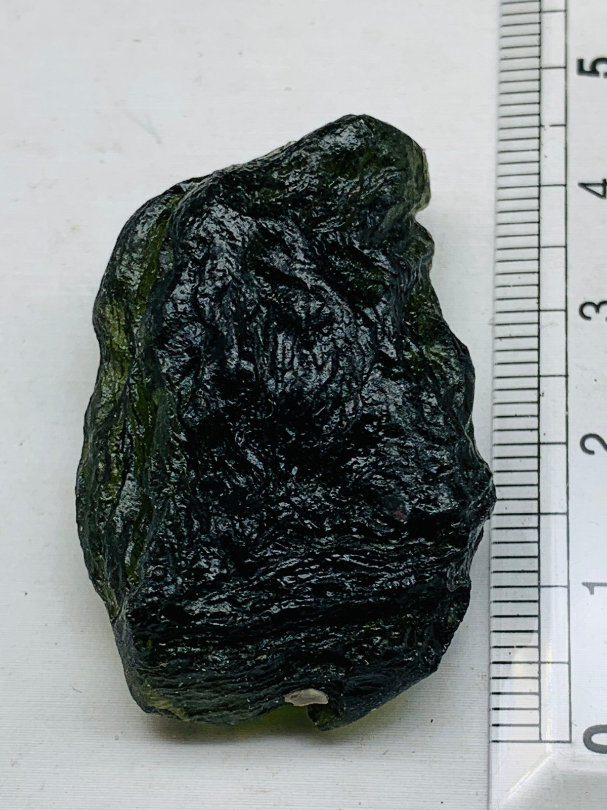 TOP Moldavite Raw Moldavite Crystal from Czech Republic PICcertificate 88CT
