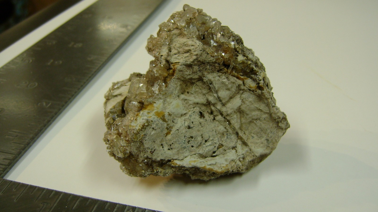 2 1/2″ X 2 1/2″ Crystal Quartz Cluster 2 sided on Matrix – Poughkeepsie, NY.