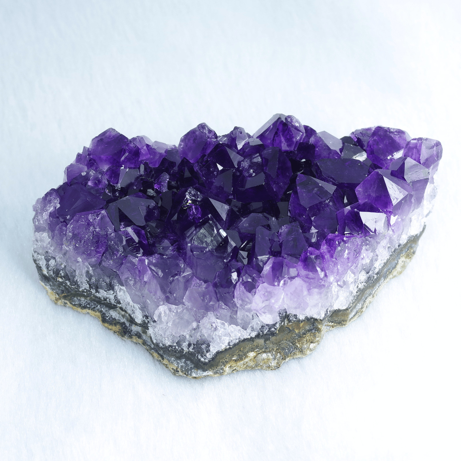 Natural Amethyst Geode Cluster Raw Quartz Crystal Healing Stone Specimen Home