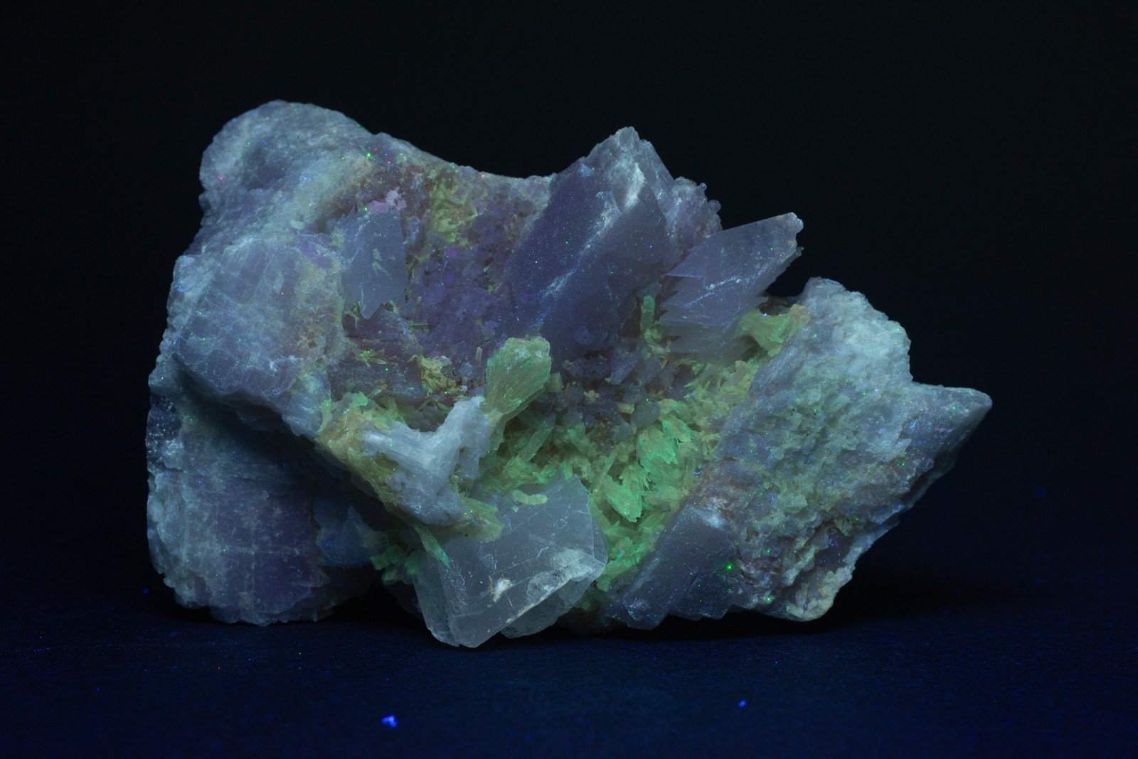 JH17133 Strontianite and Dolomite, Oberdorf, Austria