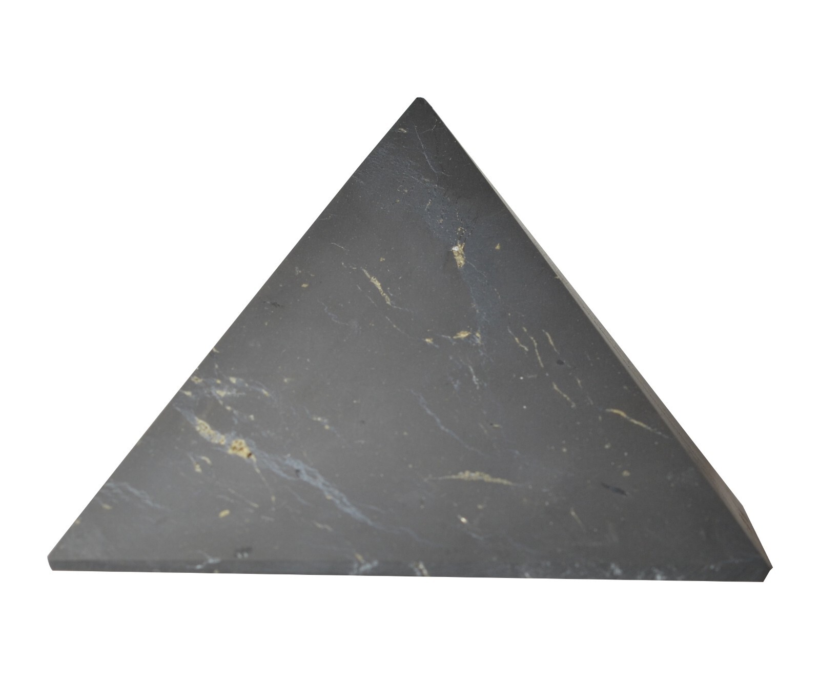 Shungite World Shungite Pyramid – Various sizes ( Polished or Unpolished )