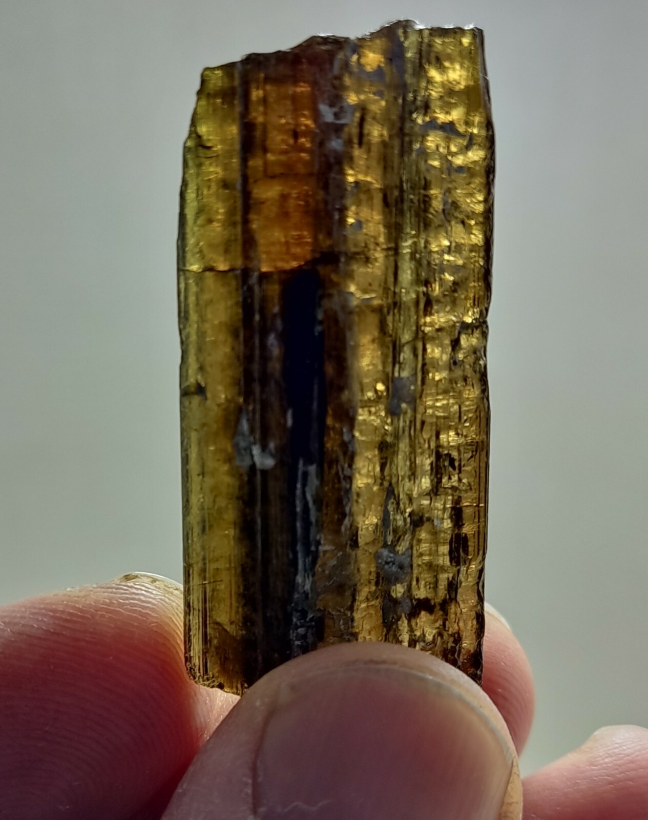 Natural epidote crystal 12 grams