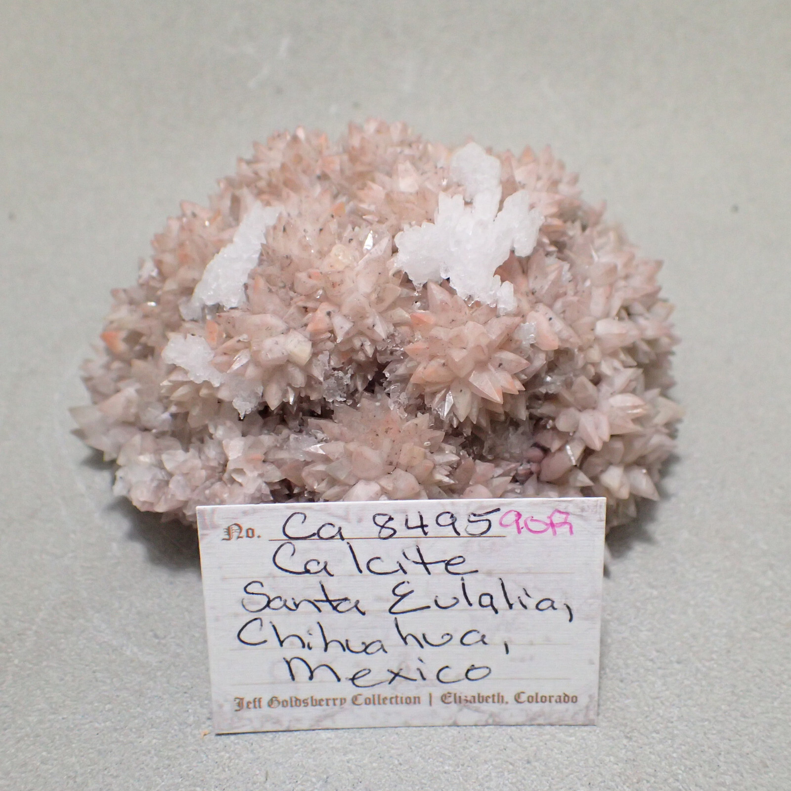 Calcite on Calcite, Santa Eulalia, Chihuahua, Mexico