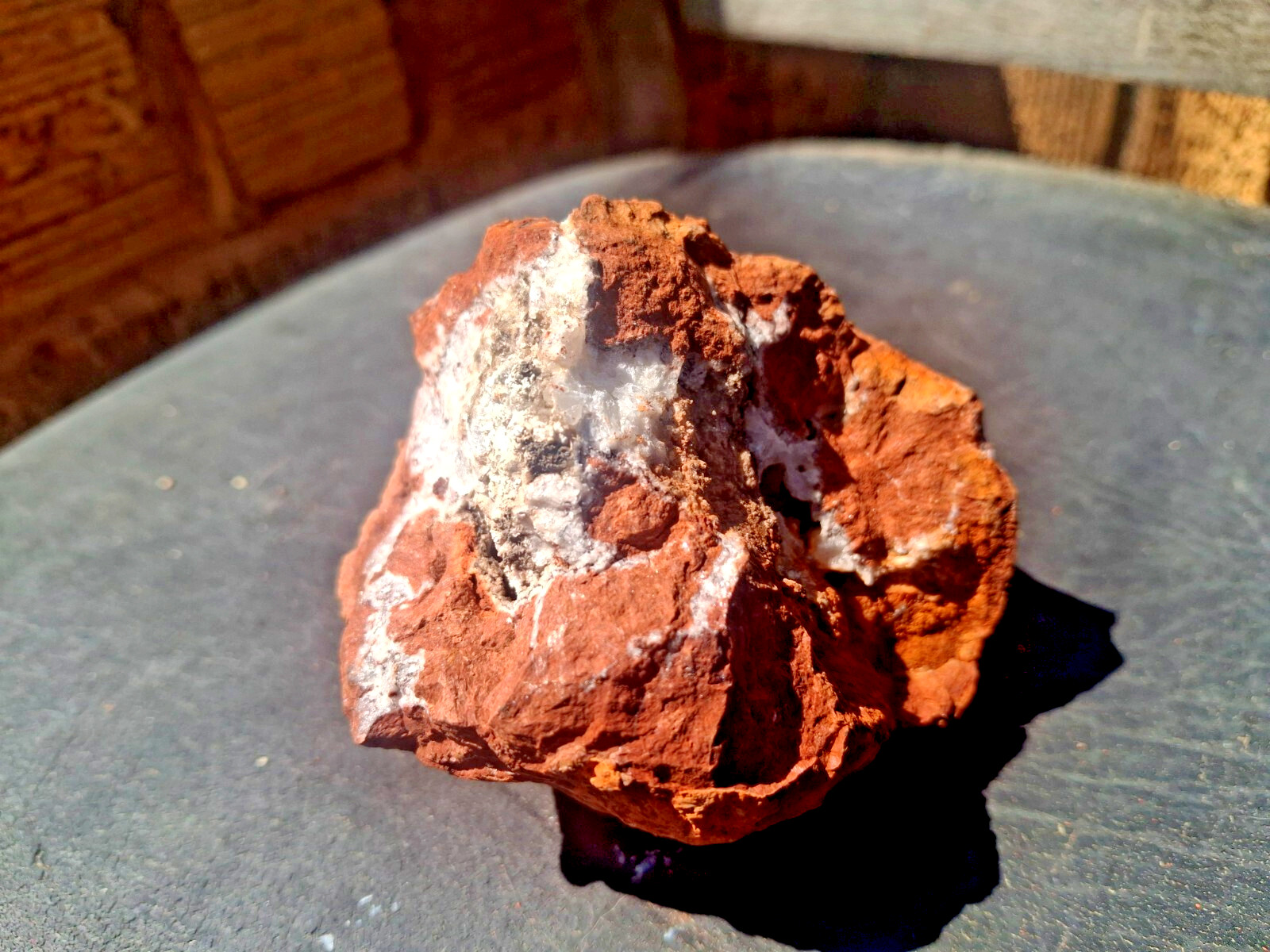 Break Your Own Geodes Large Unopened Ferruginous Quartz Red Earth Crystals